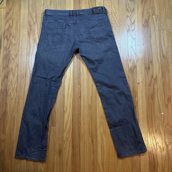 Diesel Safado Jeans Men’s 36x32 Gray Regular Slim Straight Stretch Denim USA - Picture 2 of 16